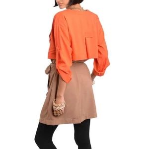 Taupe Lapel Jacket